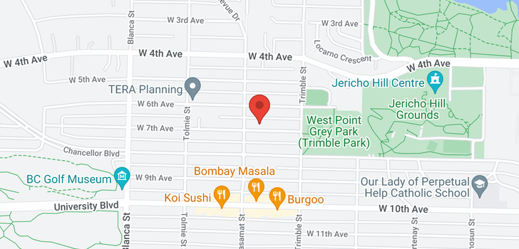 map of 4469 W 7TH AVENUE